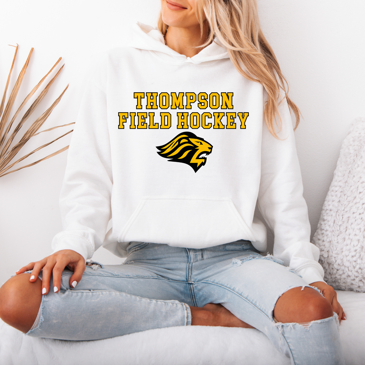 Thompson FH 002- Cotton Fleece HOODED Sweatshirt