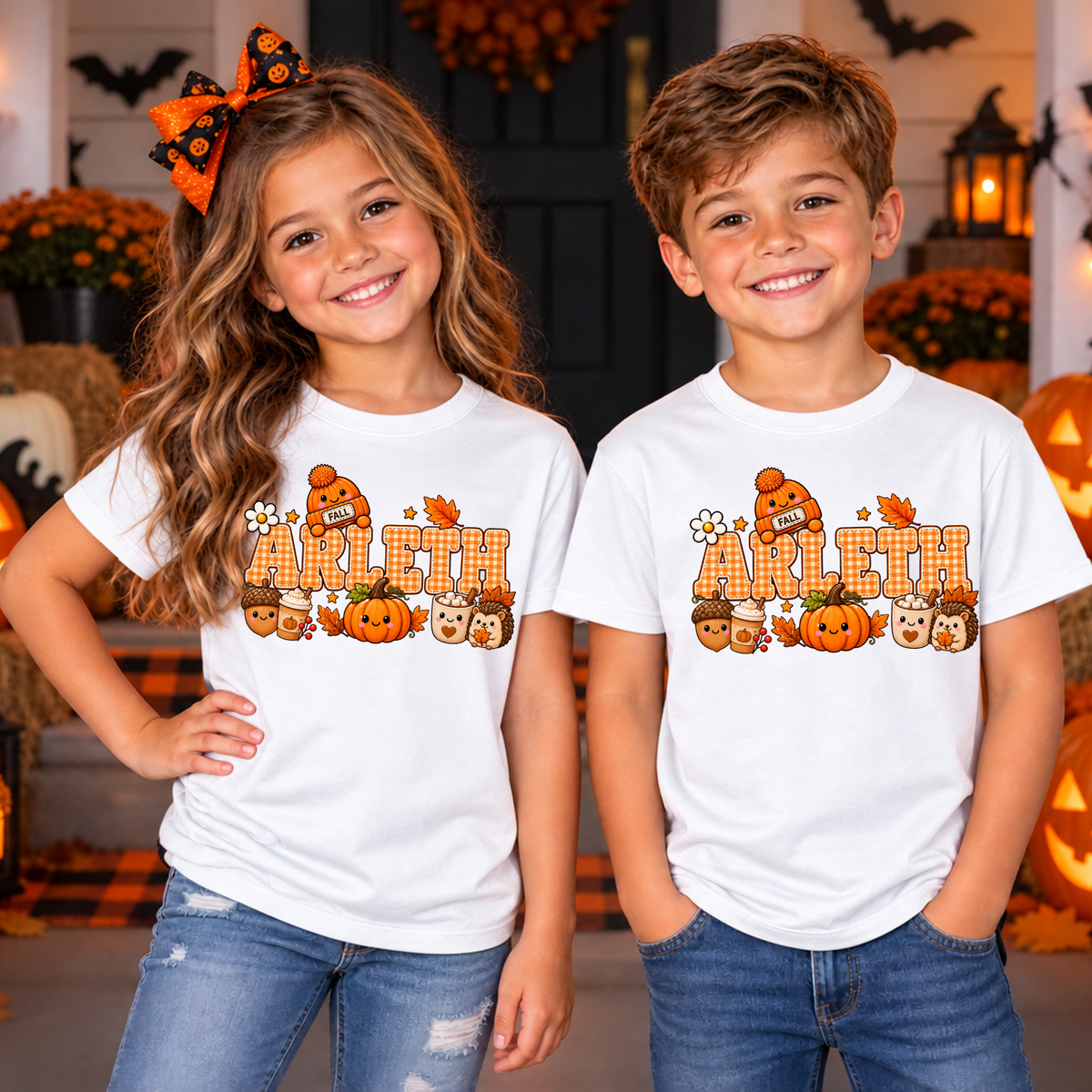 Arleth 025 - Arleth Fall- Tee Shirt, Crew neck Sweatshirt, or Hooded Sweatshirt