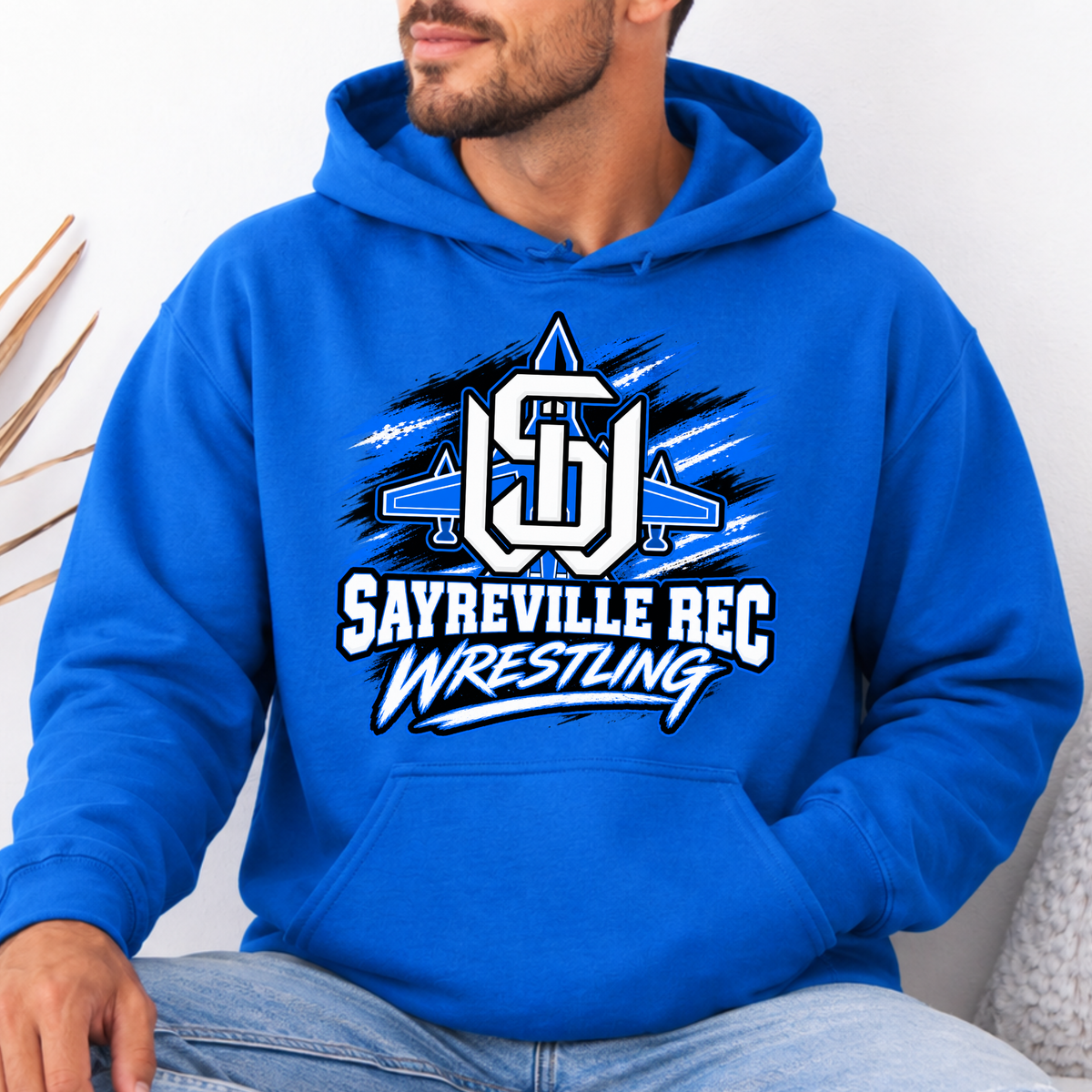 Rec Wrestling 003 - Hooded Sweatshirt