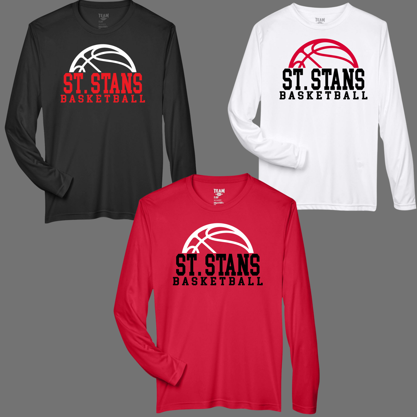 019- SSA - BASKETBALL - Long sleeve Dri Fit Performance Shirt