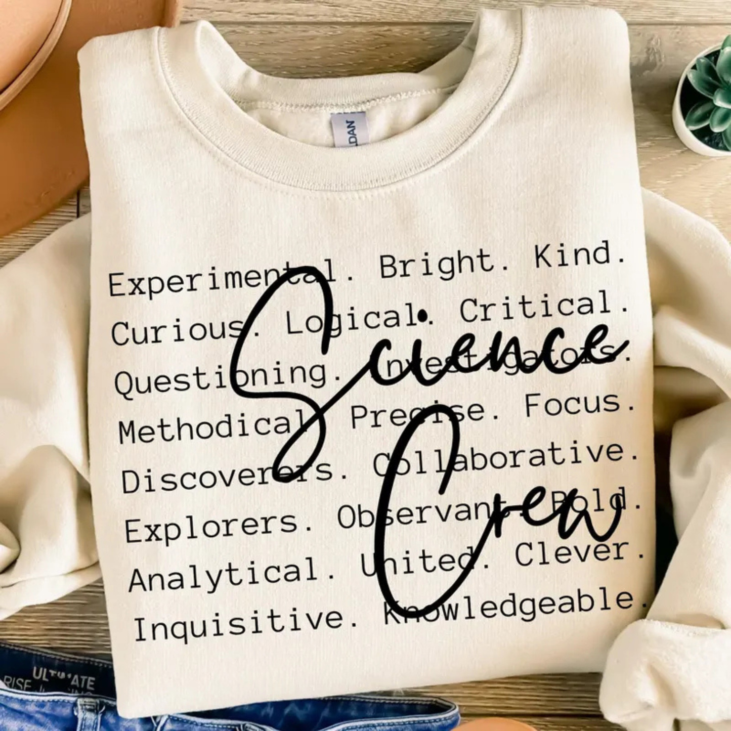Science Crew - Tee-shirt - Crewneck or Hooded Sweatshirt