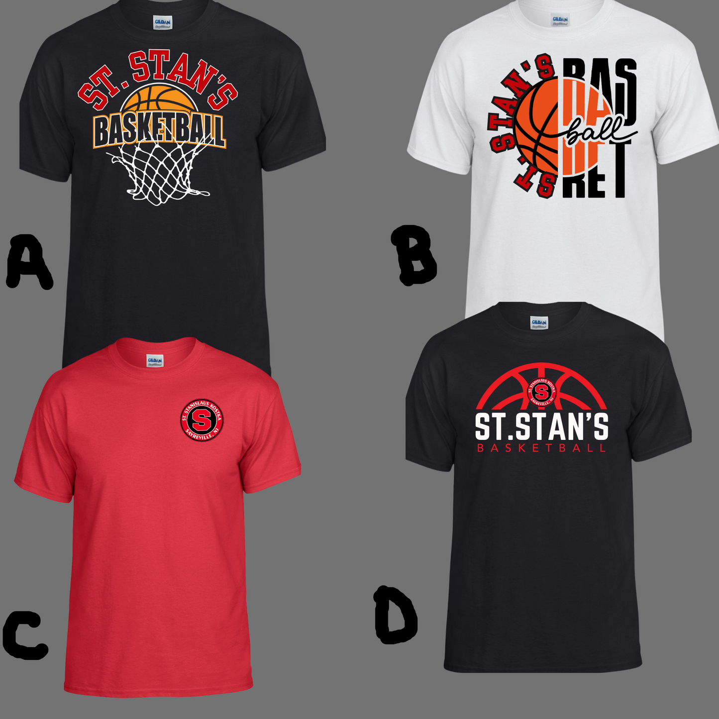 003 -SSA- BASKETBALL Designs- T-Shirt
