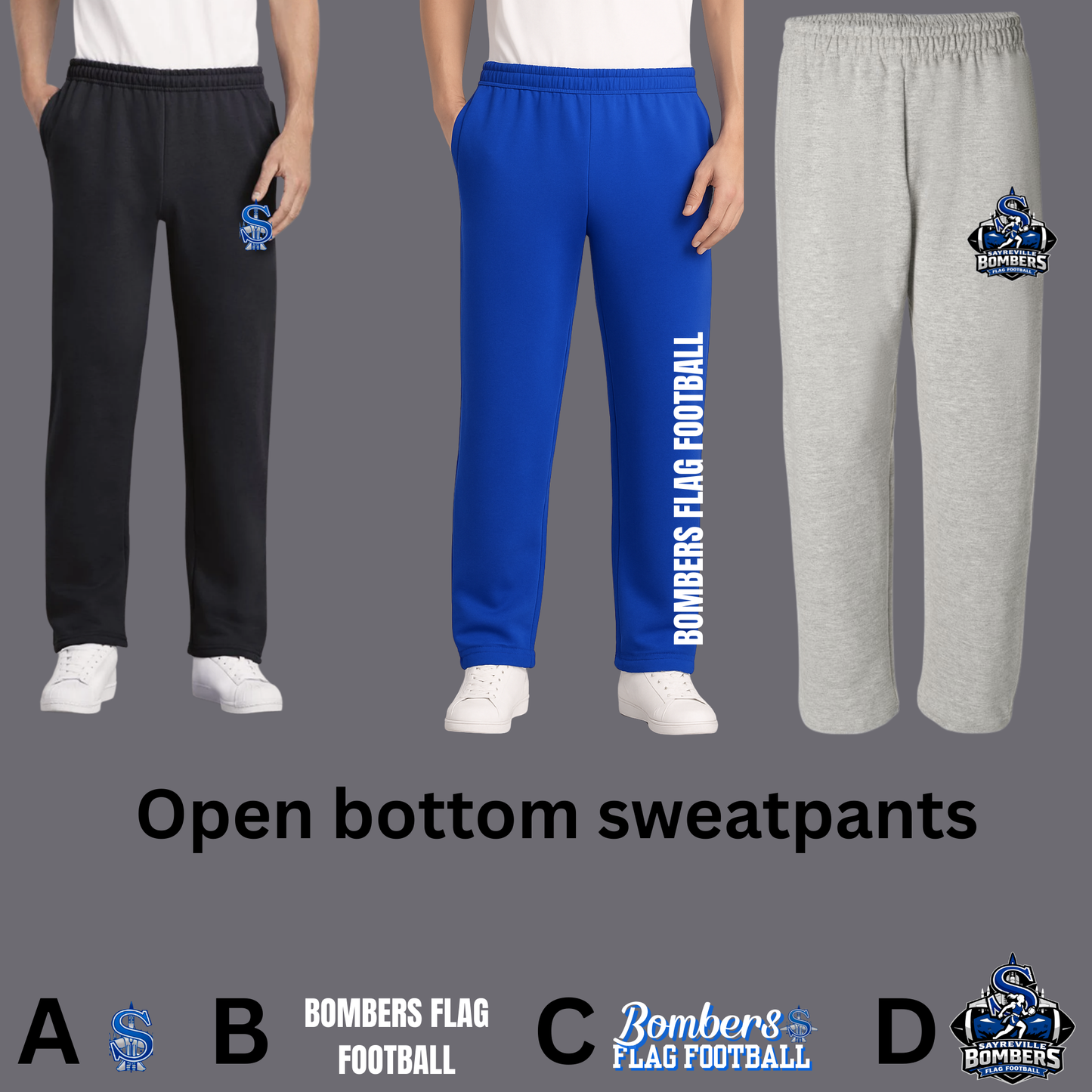 FLAG - Open Bottom - Style Sweatpants