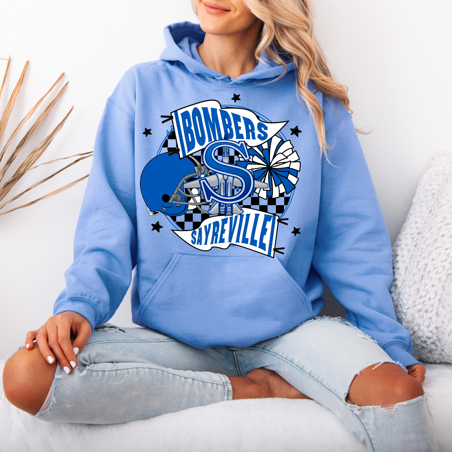 Sayreville Bombers - Tee-shirt - Crewneck or Hooded Sweatshirt