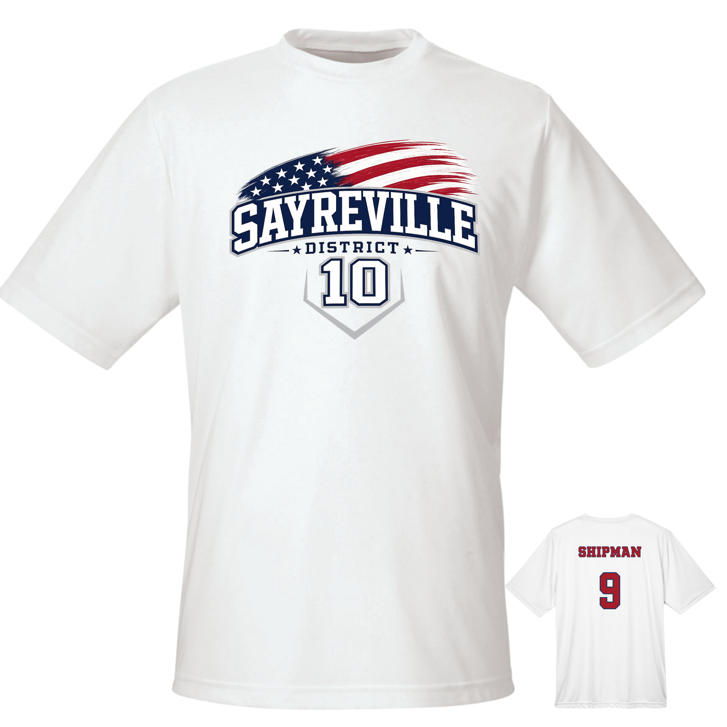 Sayreville All Star - Girls Teams matching Shirts (DRI FIT)