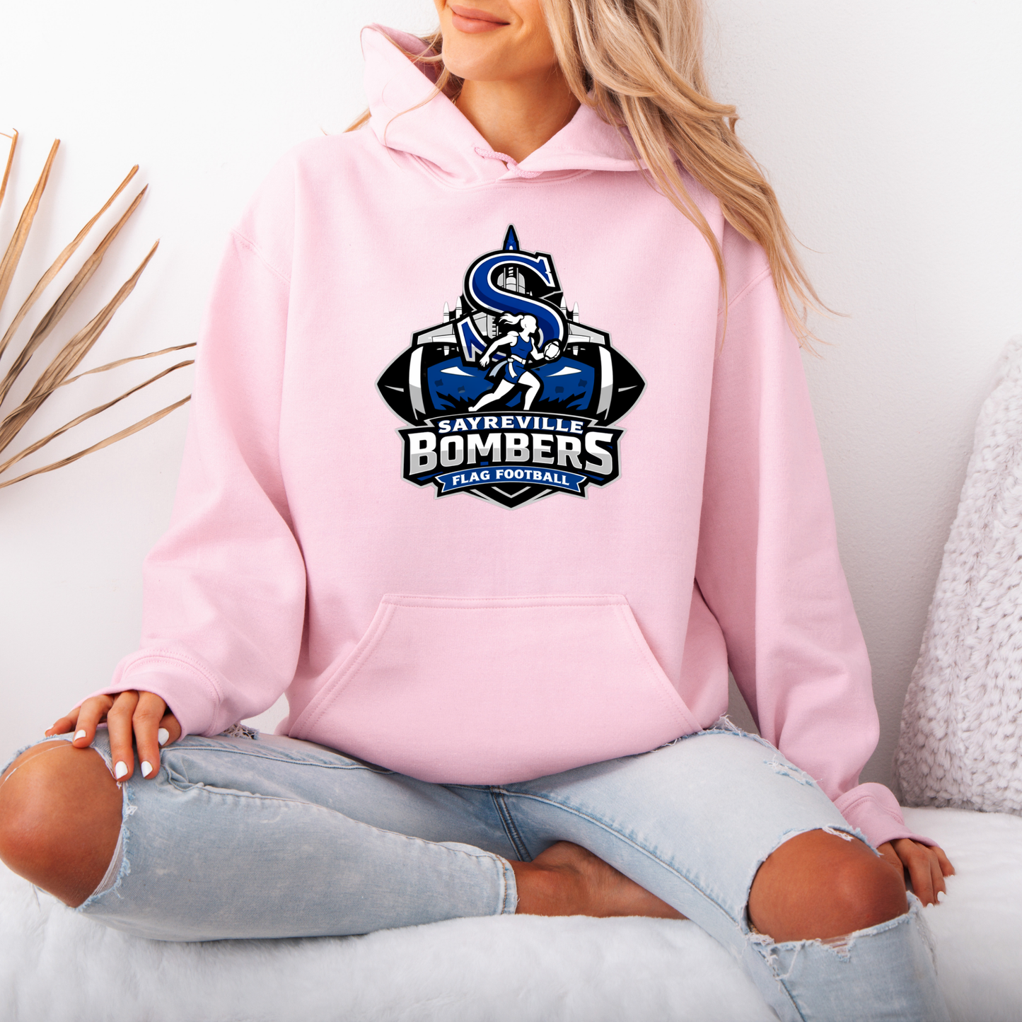 Flag - Unisex Hooded Sweatshirt - Bombers Flag (player)