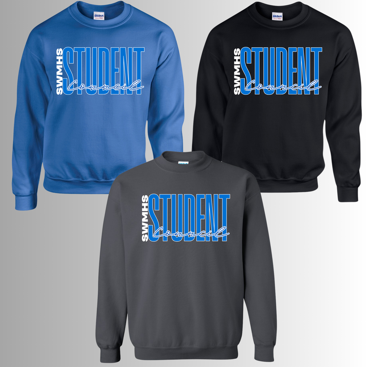 Student Council 002 - Crew neck Sweatshirt
