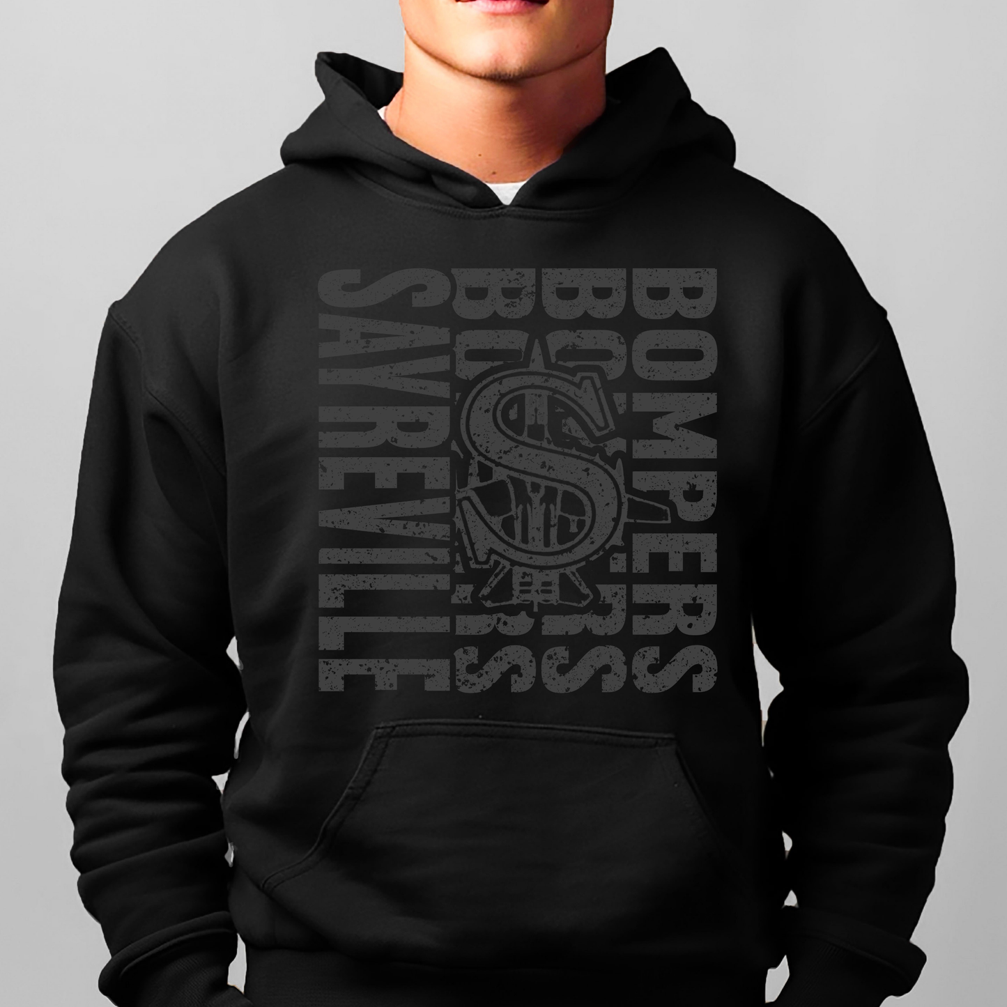 Flight Crew Dance Team - BOMBERS Distressed- Crewneck Sweatshirt or Hooded Sweatshirt or Tee Shirt
