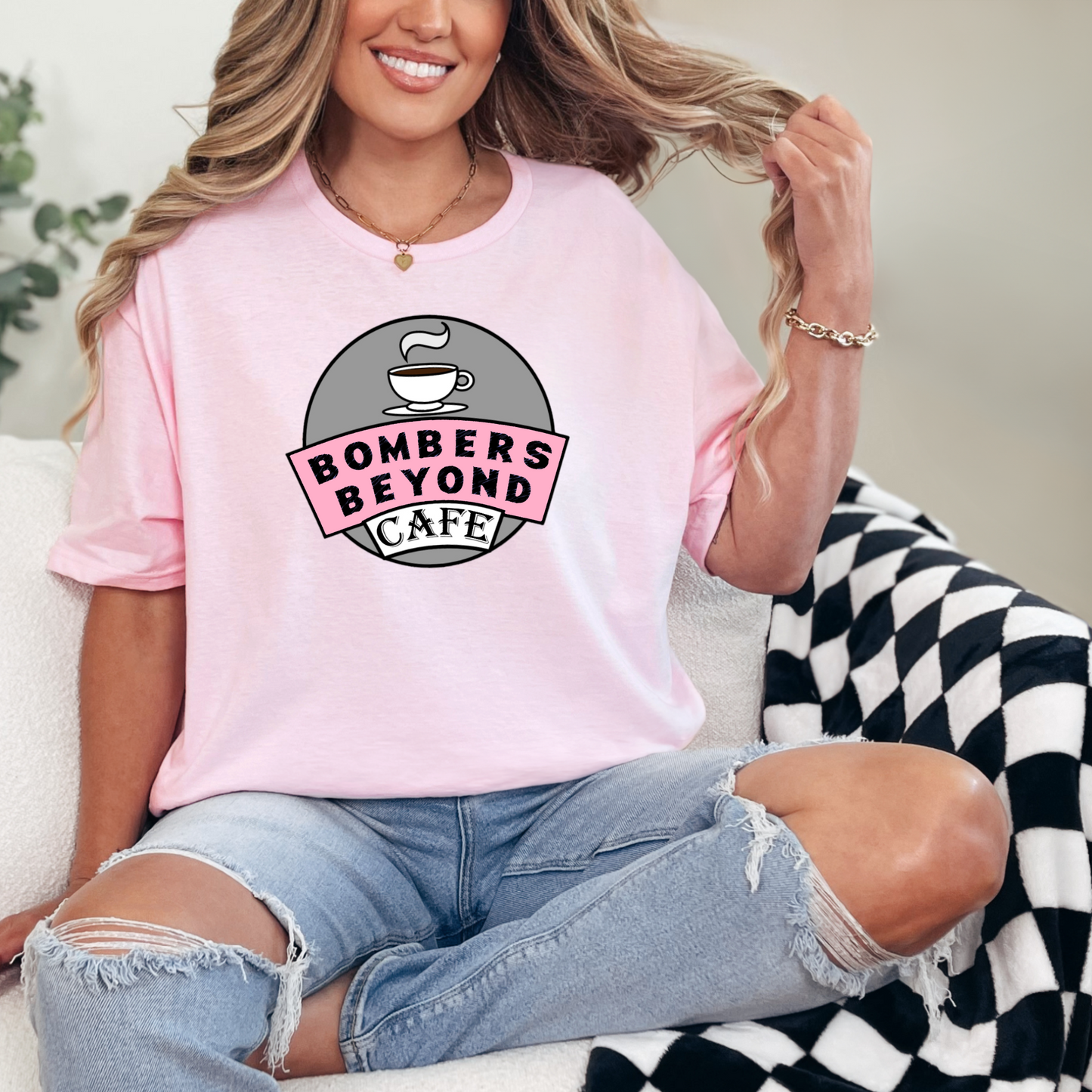 Soccer 000- BOMBERS BEYOND CAFE - Teeshirt