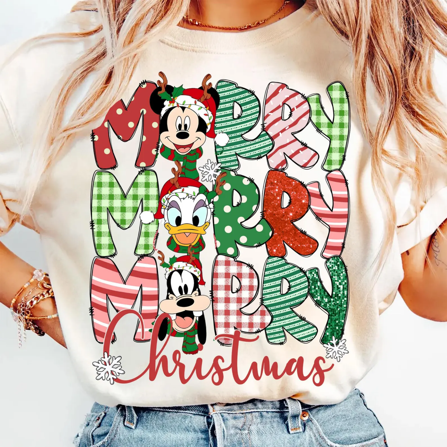 018 - Merry Merry Merry - Tee-shirt - Crewneck or Hooded Sweatshirt