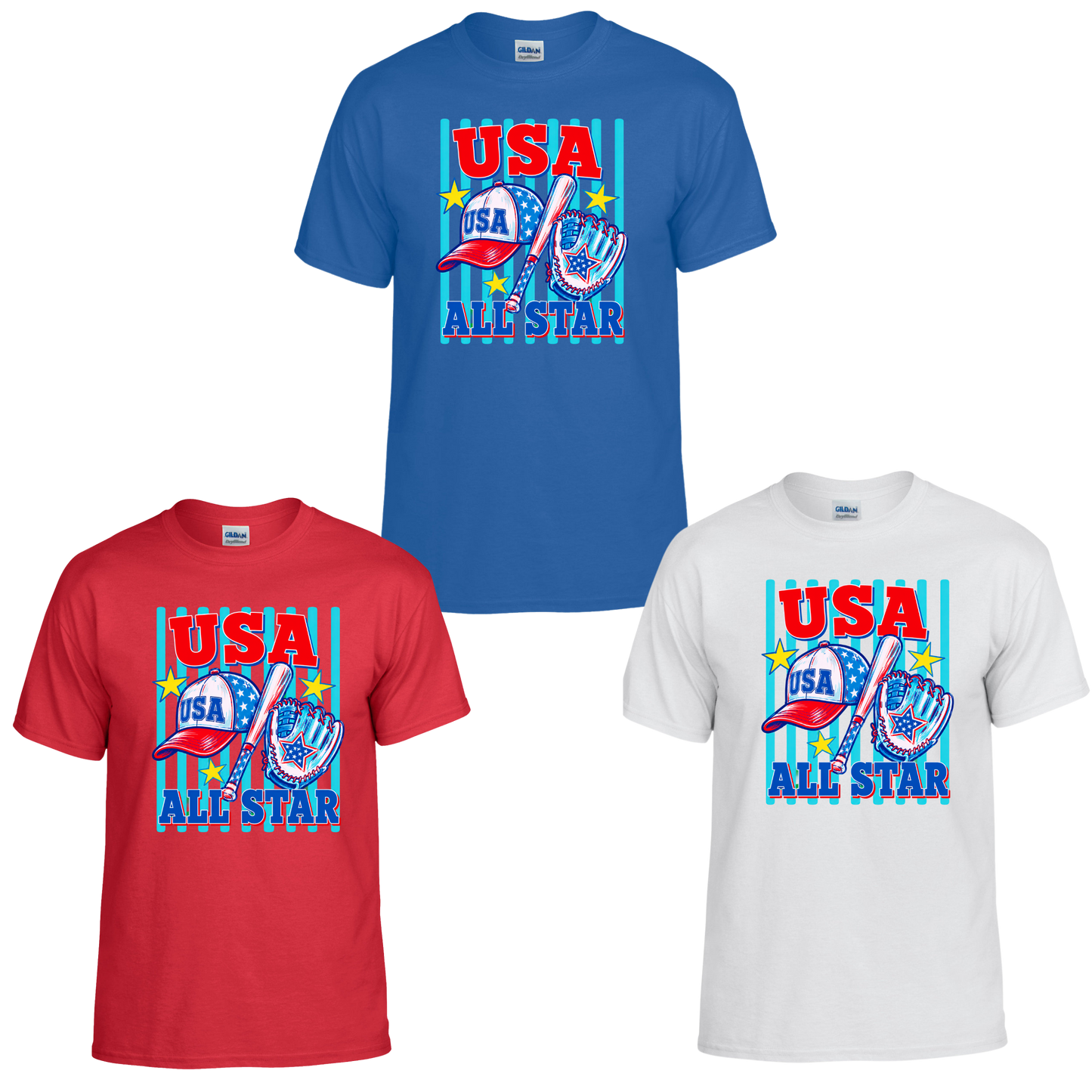 Sayreville All Star -USA ALL STAR - Tee Shirt