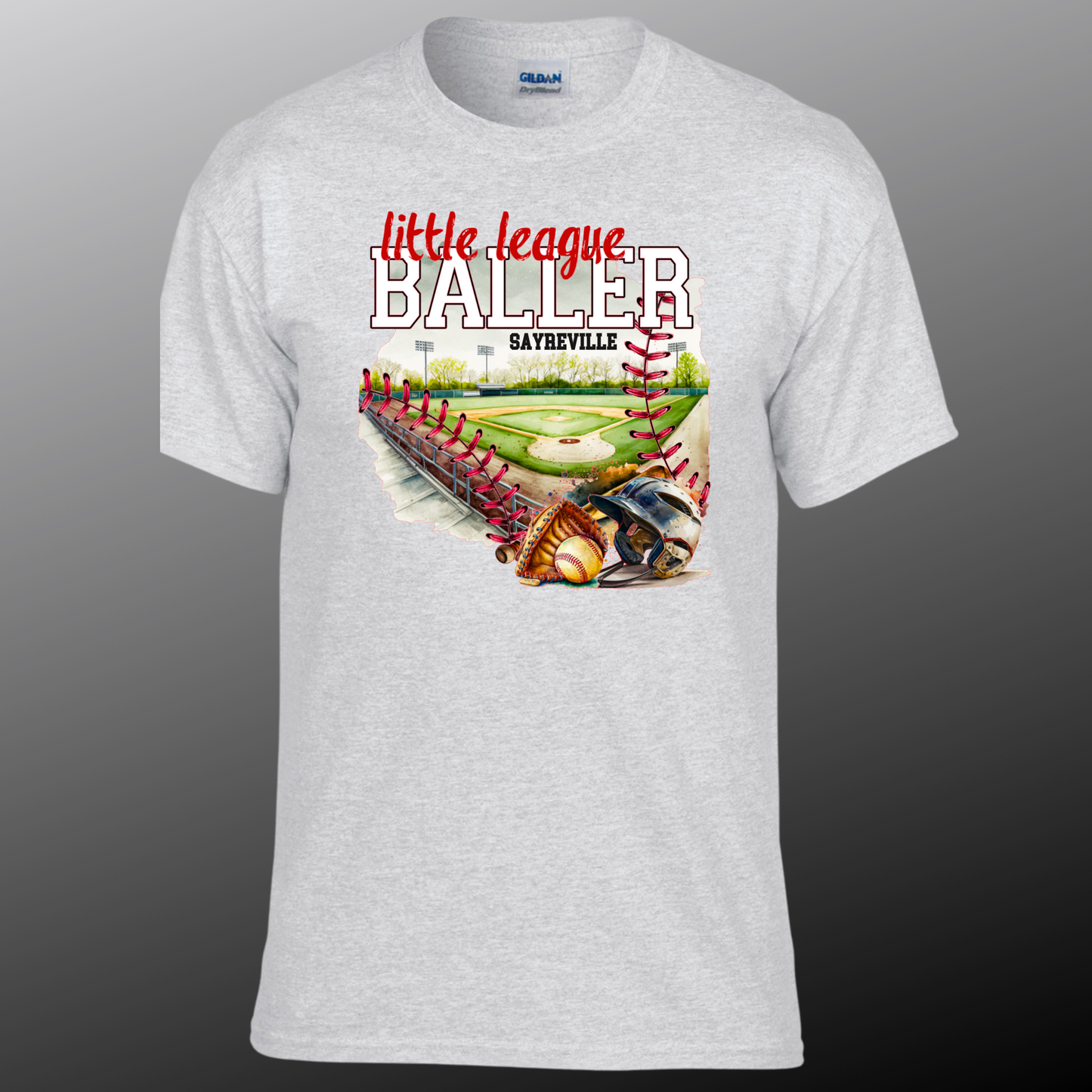SLL 14 -Sayreville Little League - Little League Baller Tee shirt