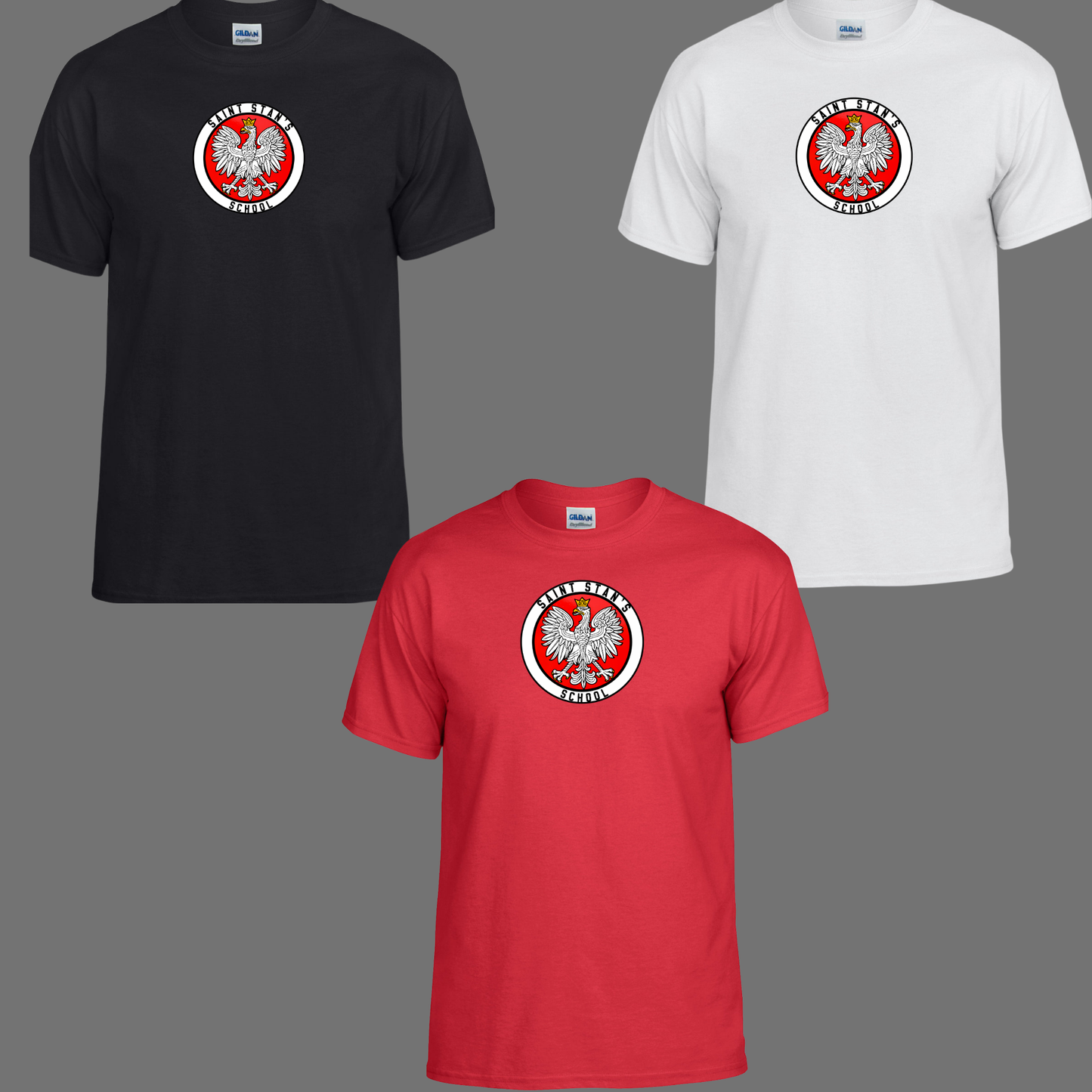 SSK 006 - Saint Stans School - Original Logo - Tee-Shirt