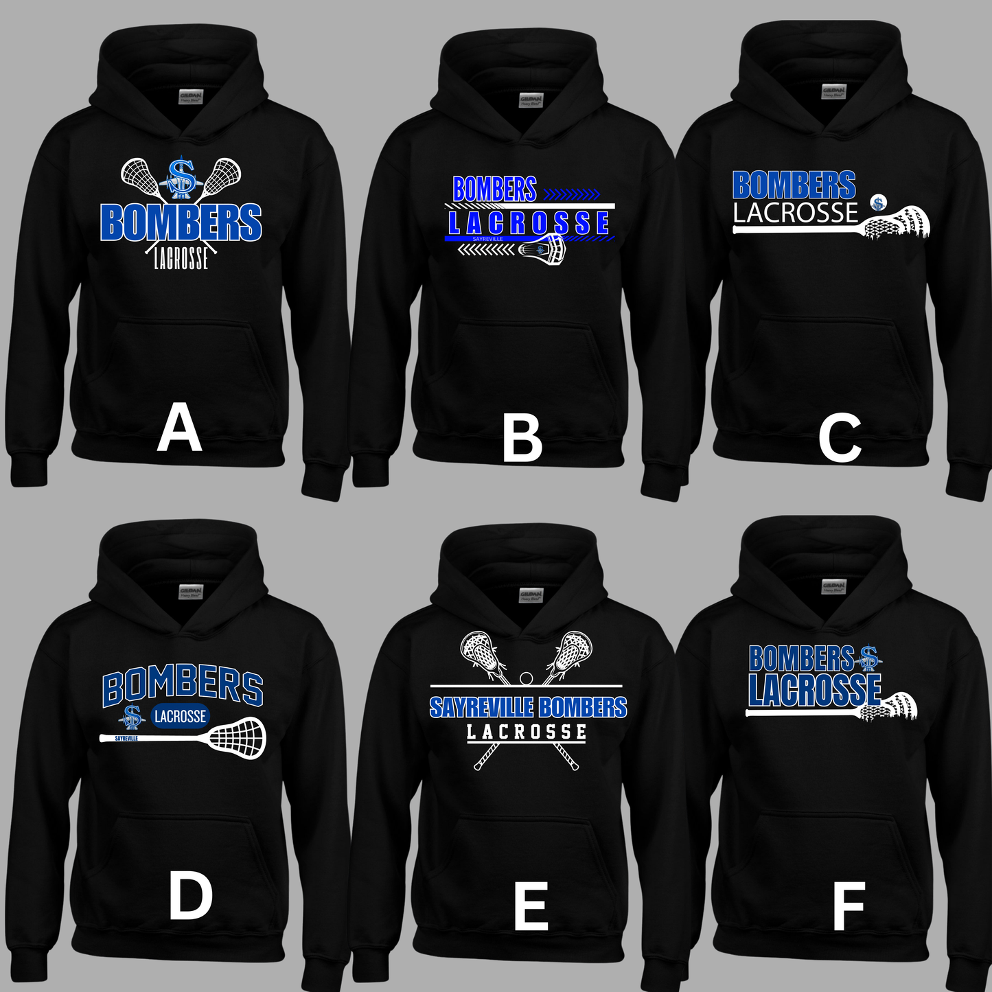 LAX 009 - Fleece Unisex- Hooded Sweatshirt - Black