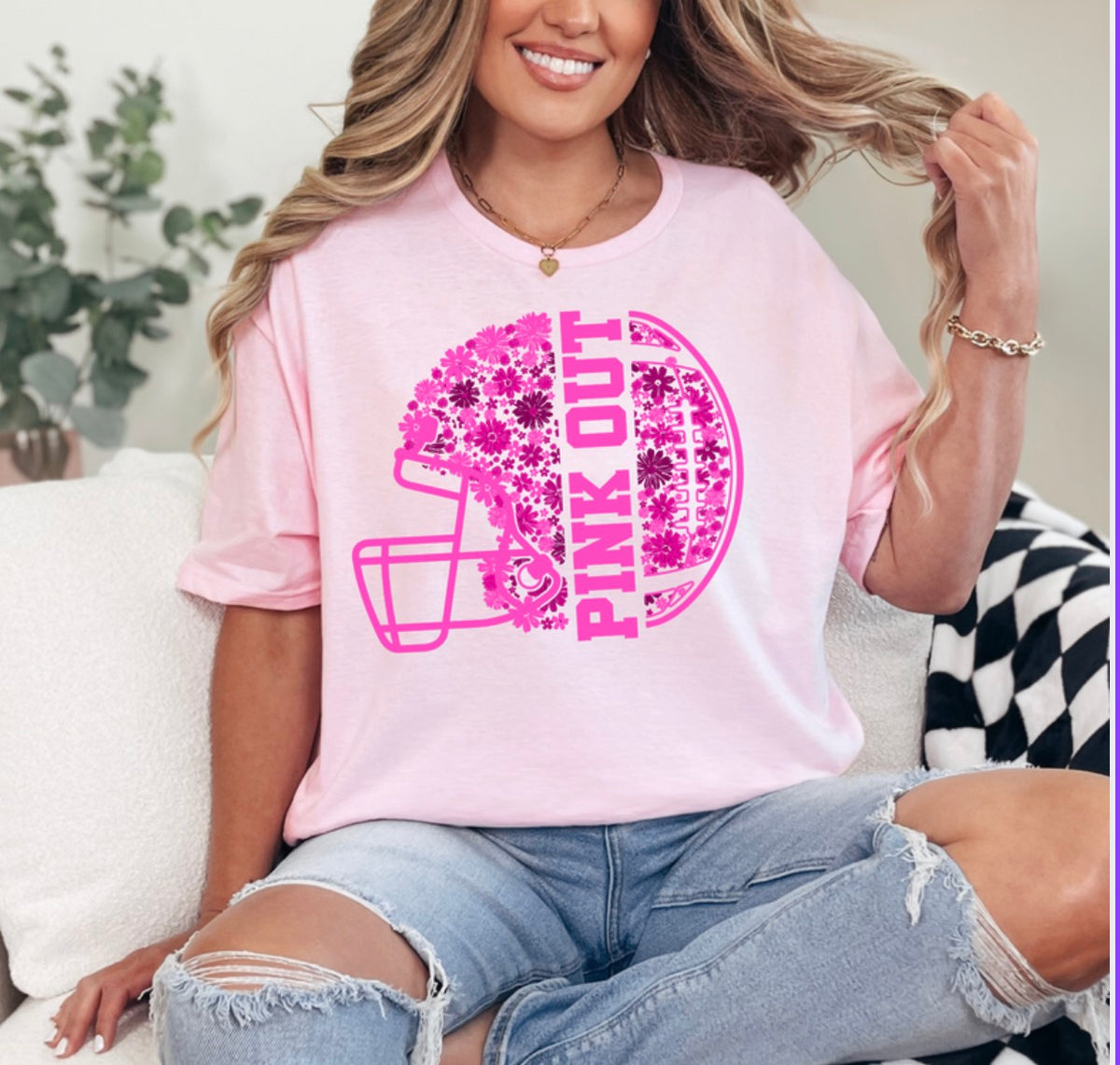 020-PINK OUT - Fleece - Tess Shirt