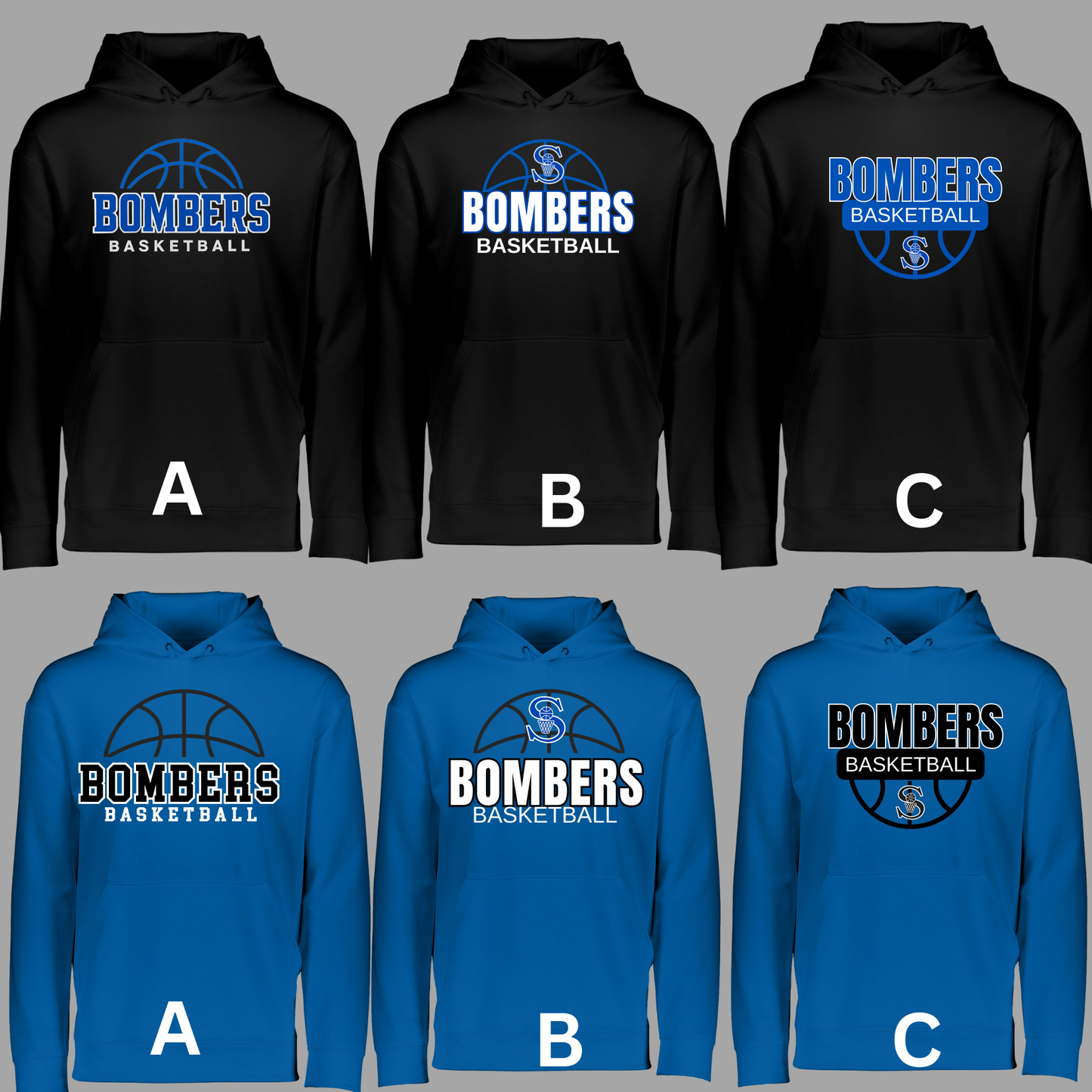 BGB 012- AUGUSTA -PERFORMANCE Fleece HOODED Sweatshirt