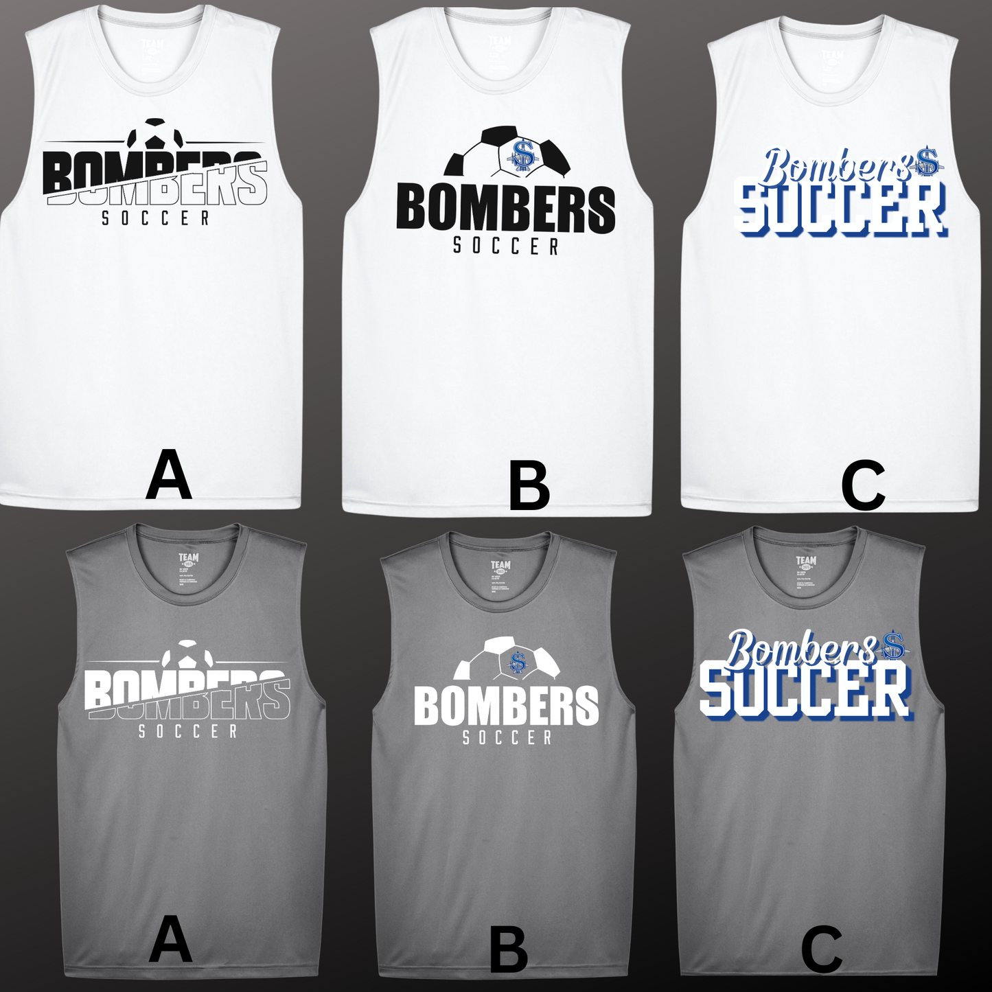 Soccer 010- Men's Performance Tank Top - Dri Fit