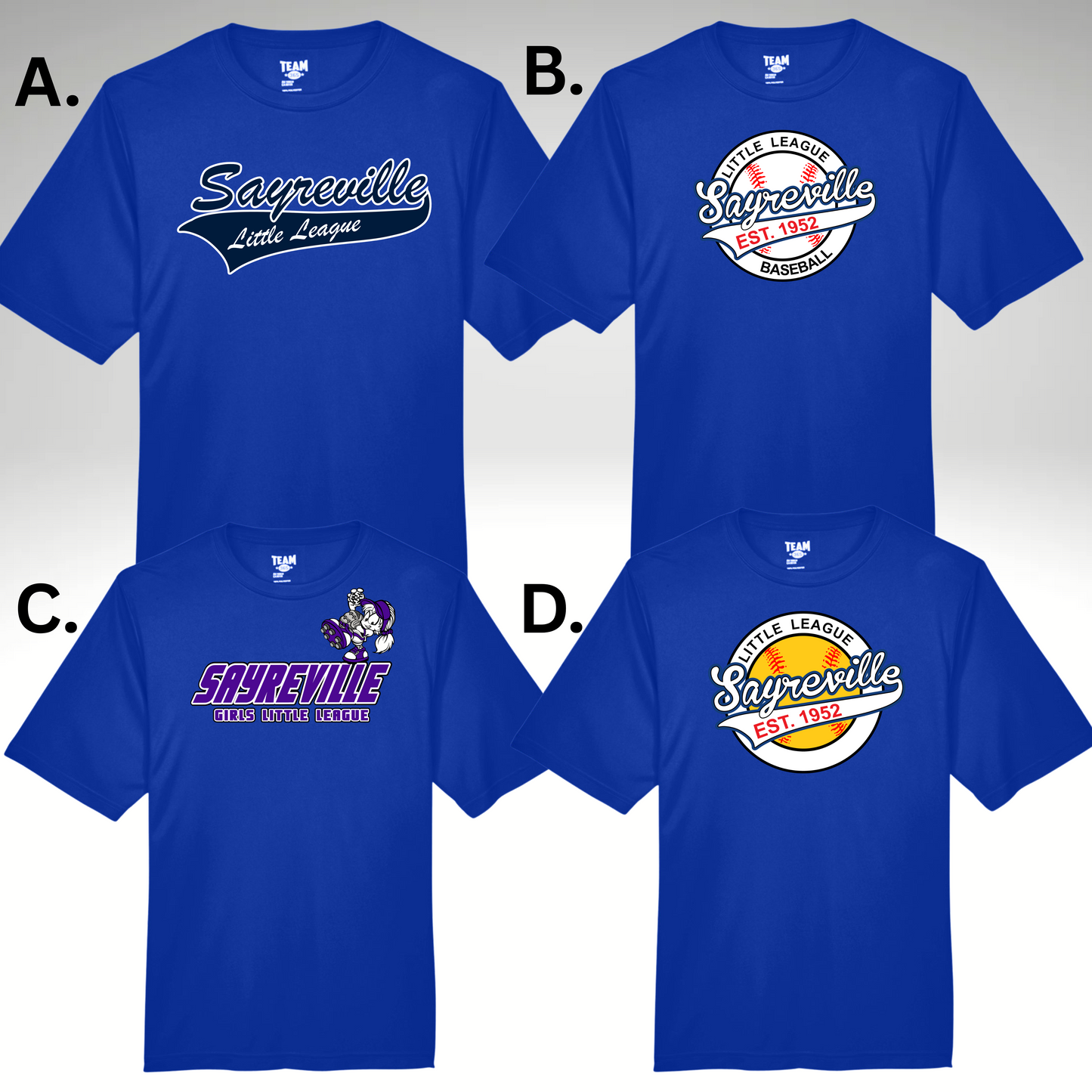 SLL 5 -Sayreville Little League - Performance Dri Fit T-Shirt