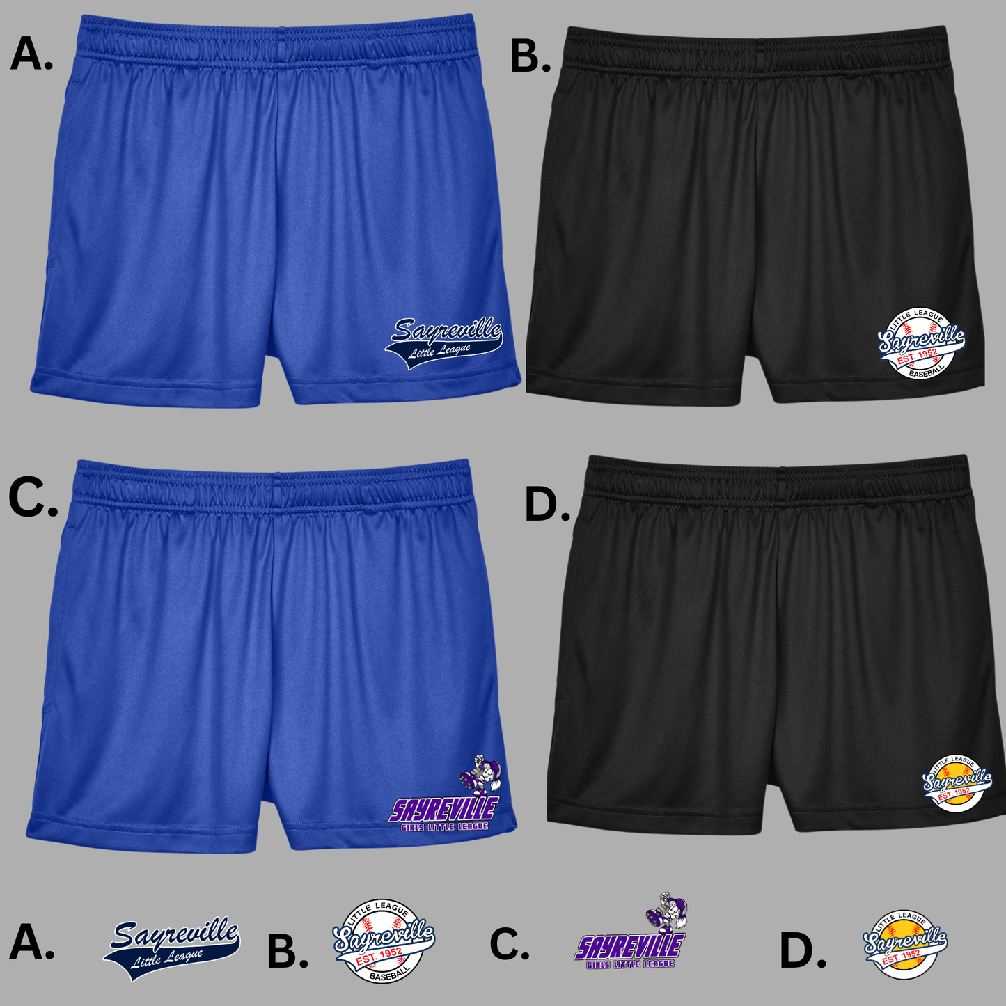 SLL - Sayreville Little League - Women's Shorts