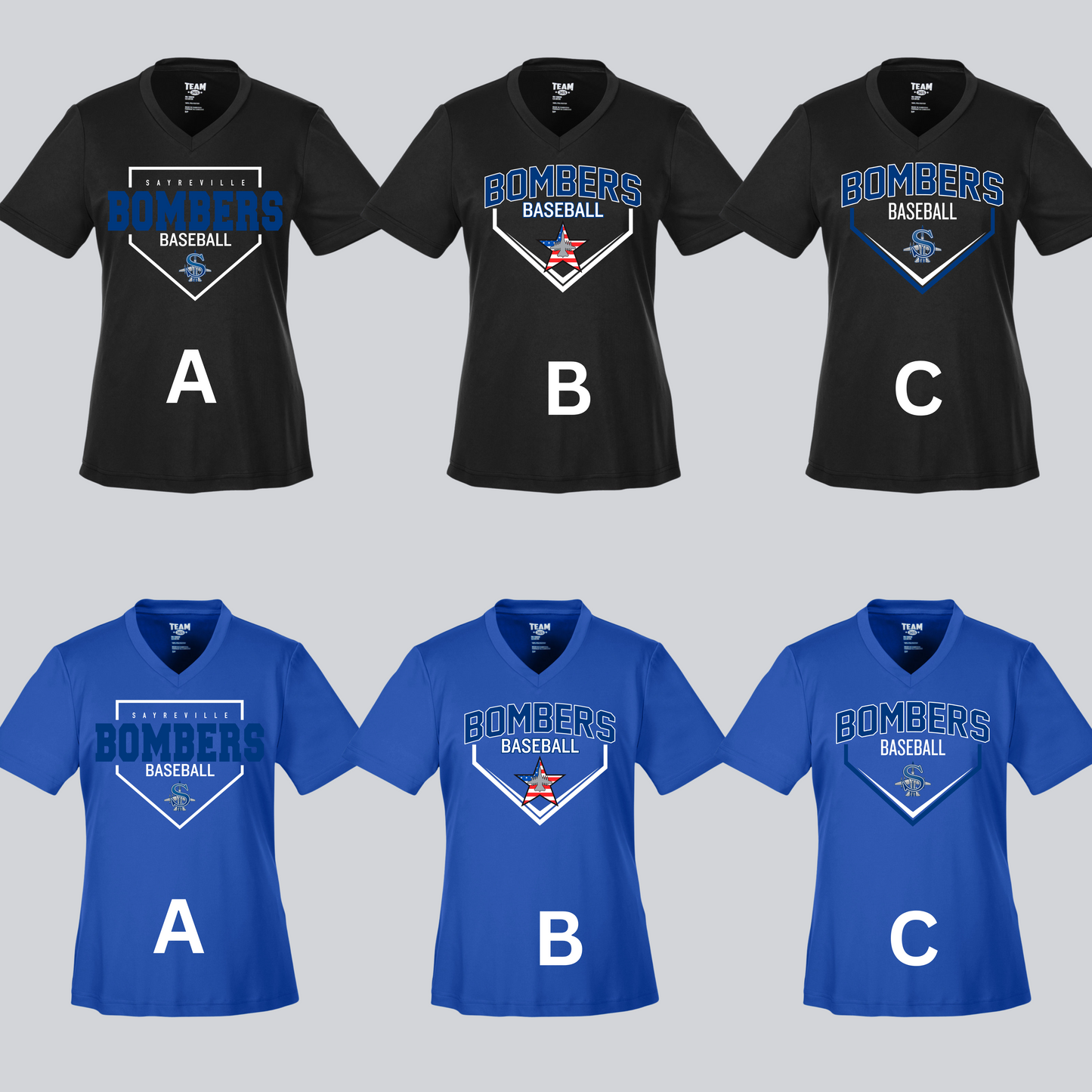 003 -Women's V-Neck Performance T-Shirt (Dri Fit)
