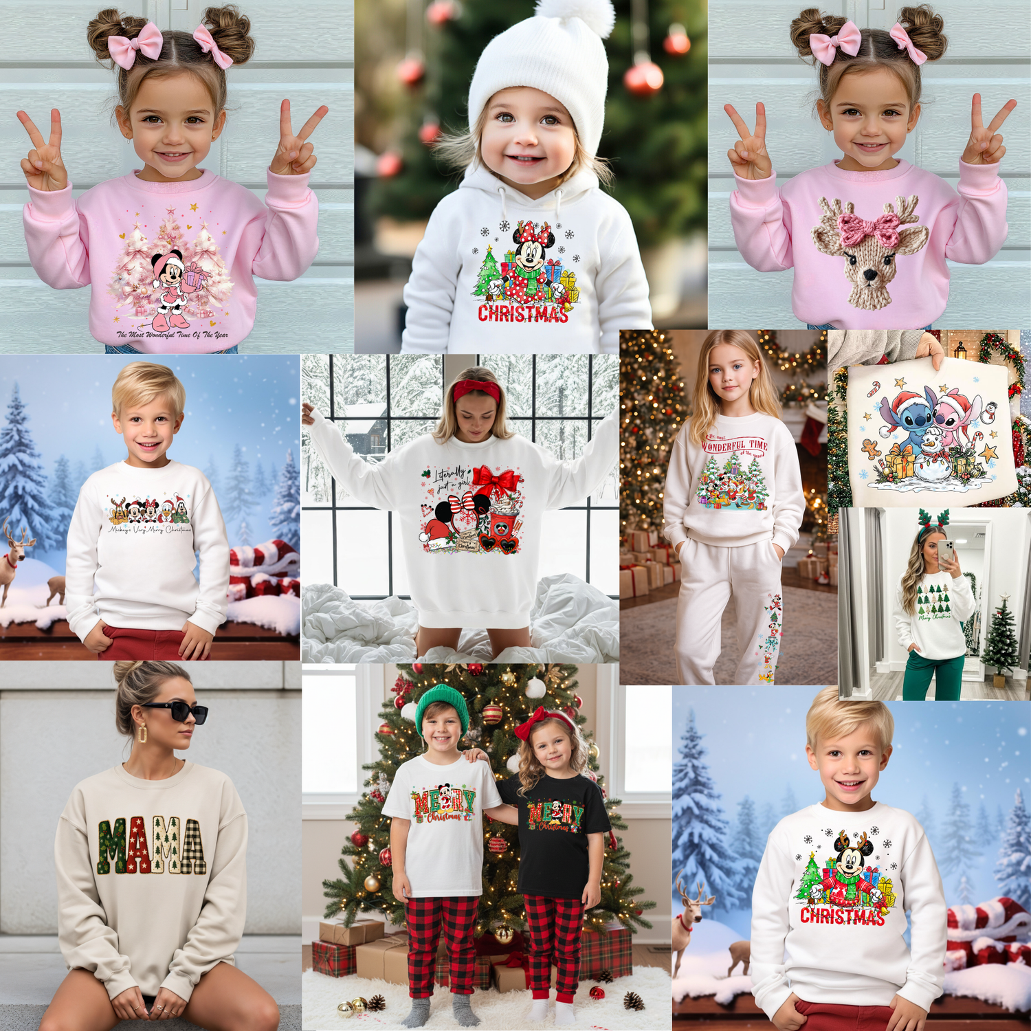 Disney - Christmas -Mom -Great Gifts - Designer Inspired - Music - Adult and Youth Apparel