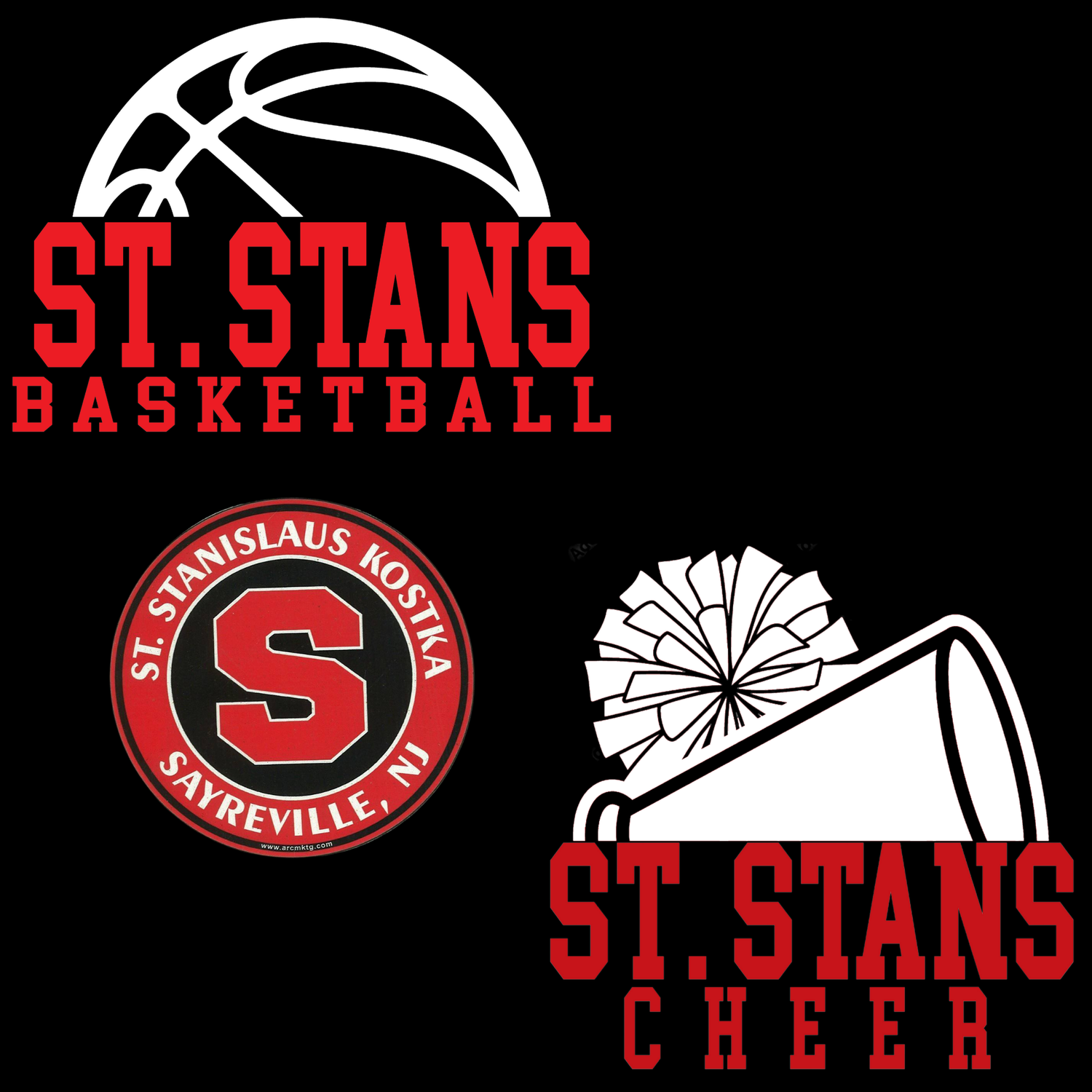 Saint Stans Athletics BASKETBALL and CHEER Fundraiser