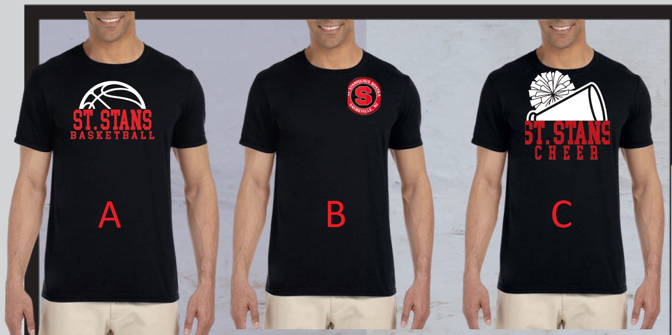 001 -Adult & Youth Unisex T-Shirt - BLACK