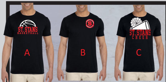 001 -Adult & Youth Unisex T-Shirt - BLACK