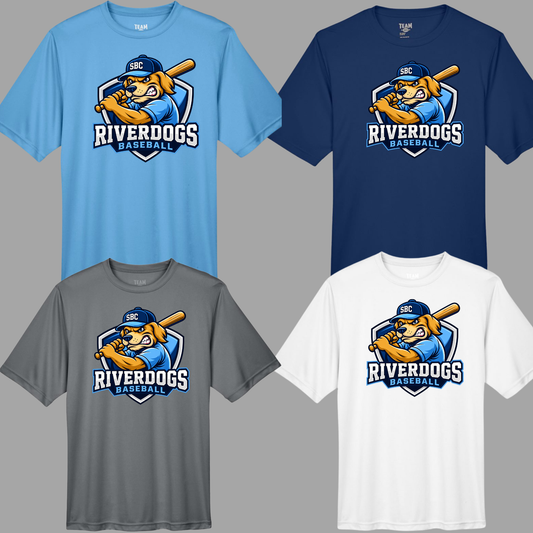 8U Riverdogs - Dog Design - Performance Tee Shirt (Dri Fit)