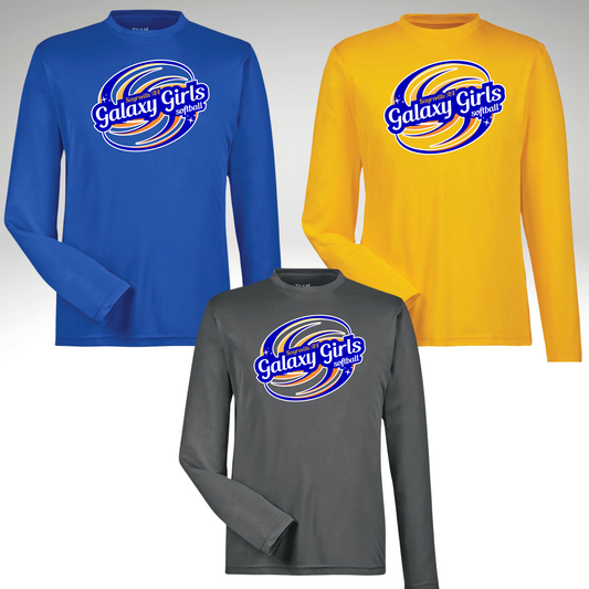 Galaxy Girls 008 - Team 365 Performance LONG SLEEVE Shirt (Dri Fit)