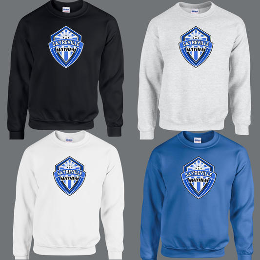 Sayreville MAYHEM Soccer 09 - Crew Neck Sweatshirt