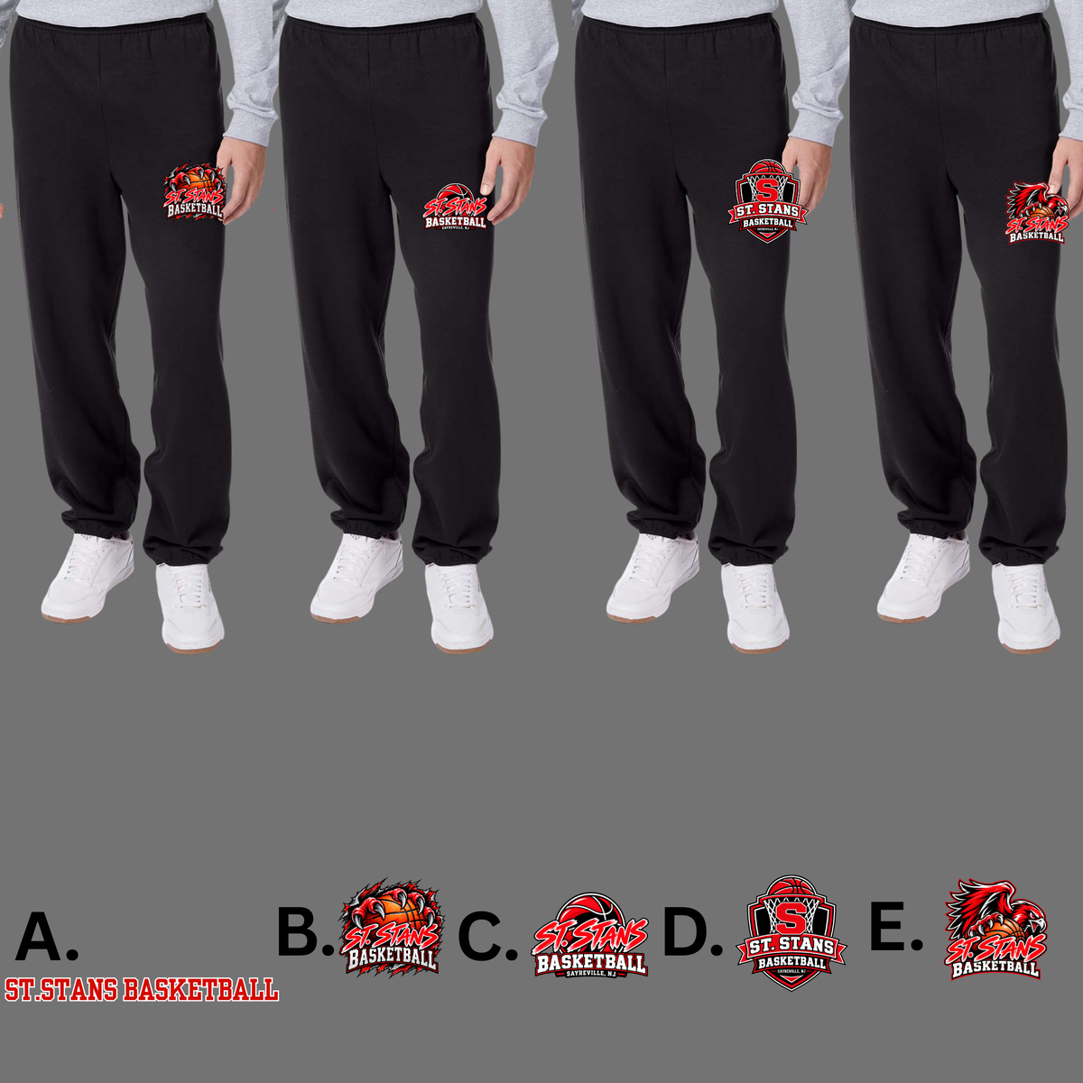 St. Stans Athletics 018 - BASKETBALL - Sweatpants