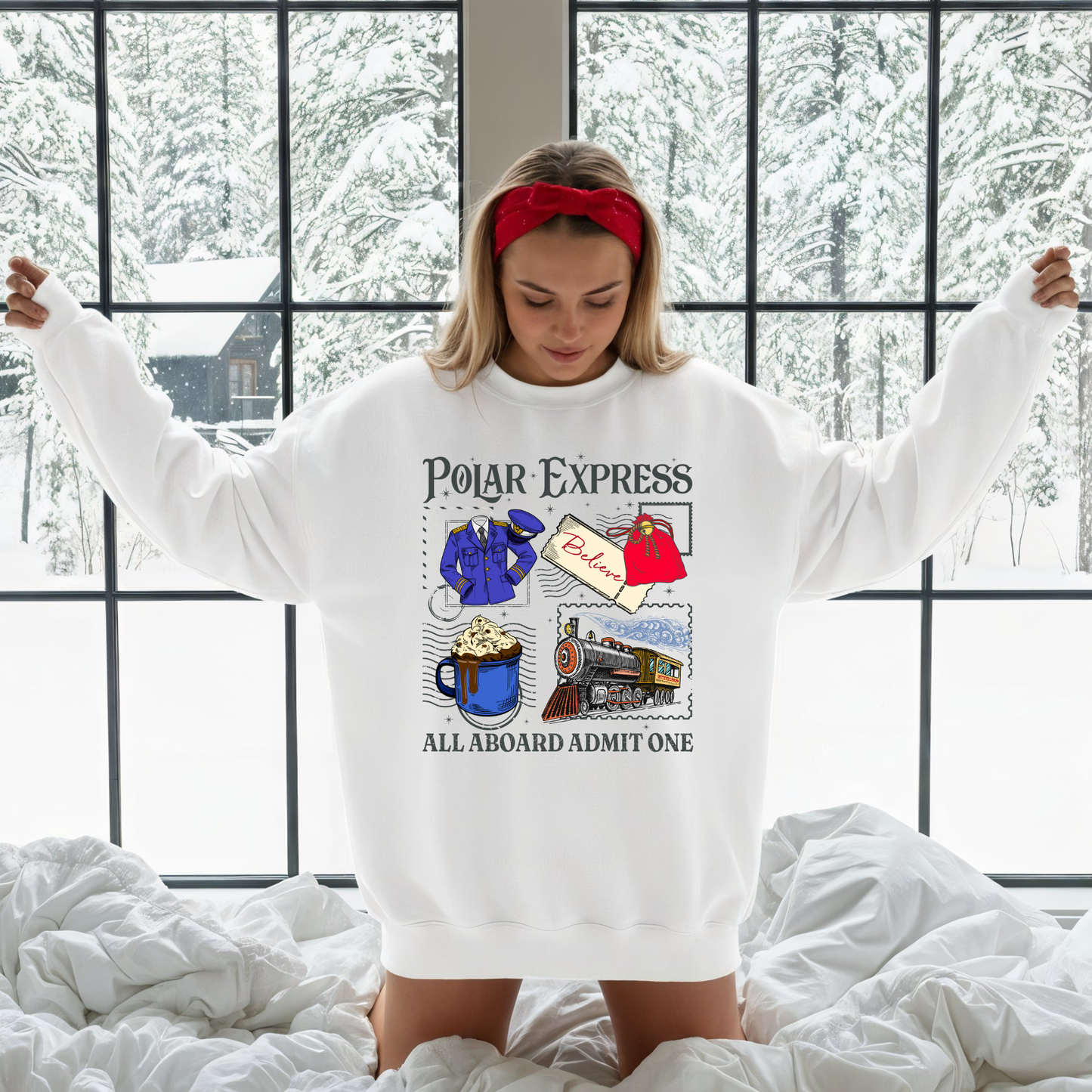 Arleth - POLAR EXPRESS - Tee-shirt, Crewneck or Hooded Sweatshirt