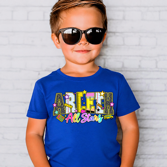 Arleth 030- ARLETH ALL STARS - Tee Shirt, Crew neck Sweatshirt, or Hooded Sweatshirt