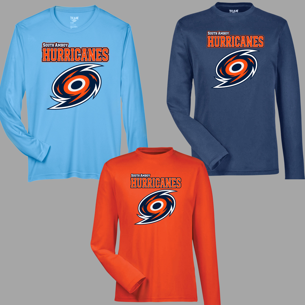 008 - Hurricanes Baseball - Performance LONG Sleeve Shirt (dri-fit)