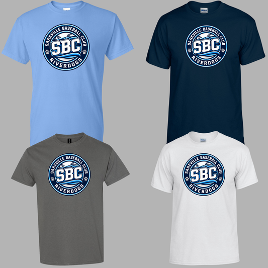 8U Riverdogs - SBC circle design - soft style Tee shirt