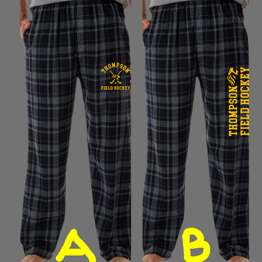 Thompson FH 007 - Box craft Flannel PJ Pants with Pockets