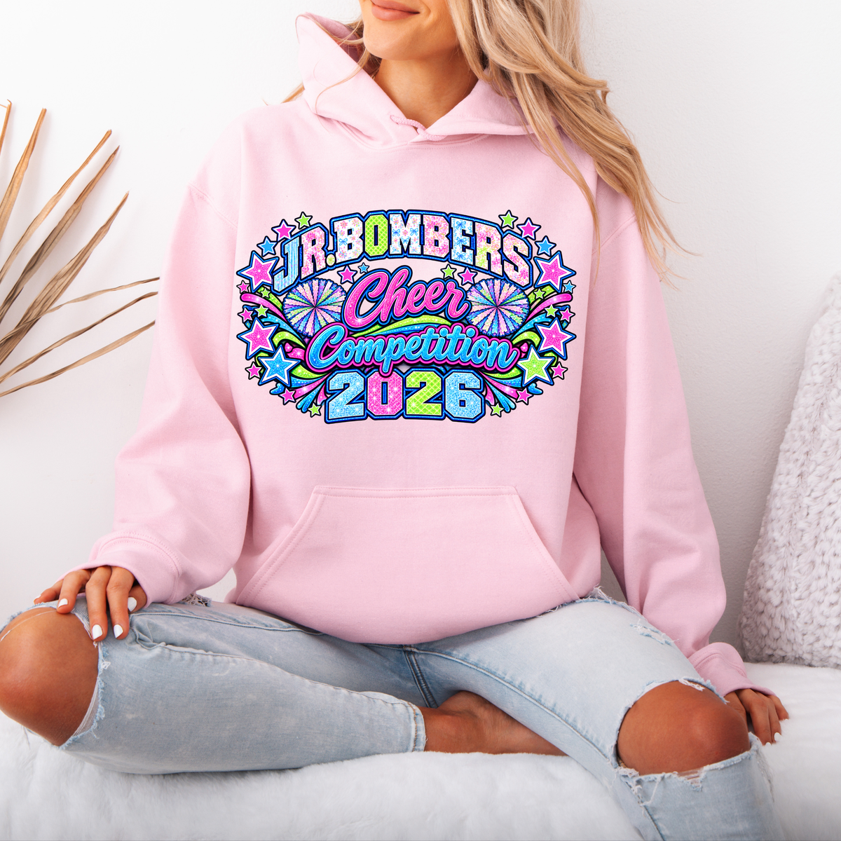 SJB 002- Hooded Sweatshirt (Cotton Fleece)