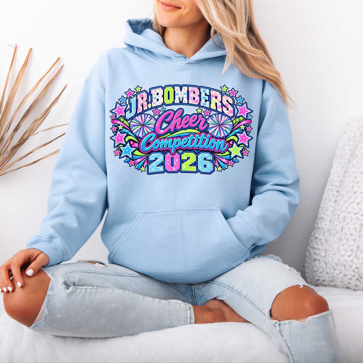 SJB 002- Hooded Sweatshirt (Cotton Fleece)