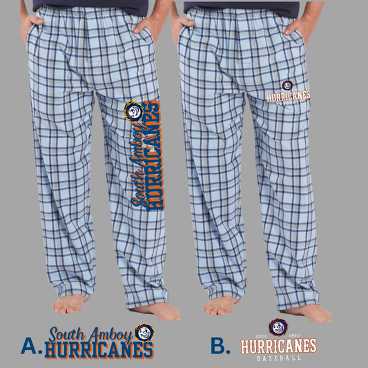 Hurricanes 008 - Box craft - Flannel PJ Pants with Pockets