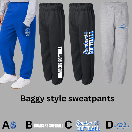Softball 013 -Baggy Style Sweatpants
