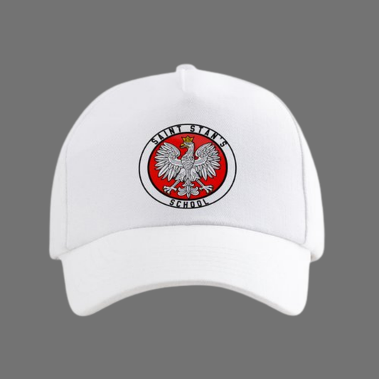 027- SSK- White Baseball Hat