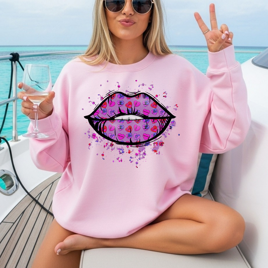 Lips - Tee-shirt - Crewneck or Hooded Sweatshirt