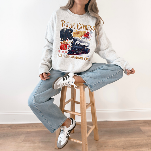 037 -POLAR Express - Tee-shirt - Crewneck or Hooded Sweatshirt