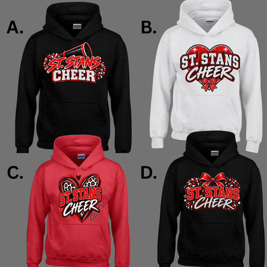 St. Stans Athletics 012 - CHEER - Hooded Sweatshirt