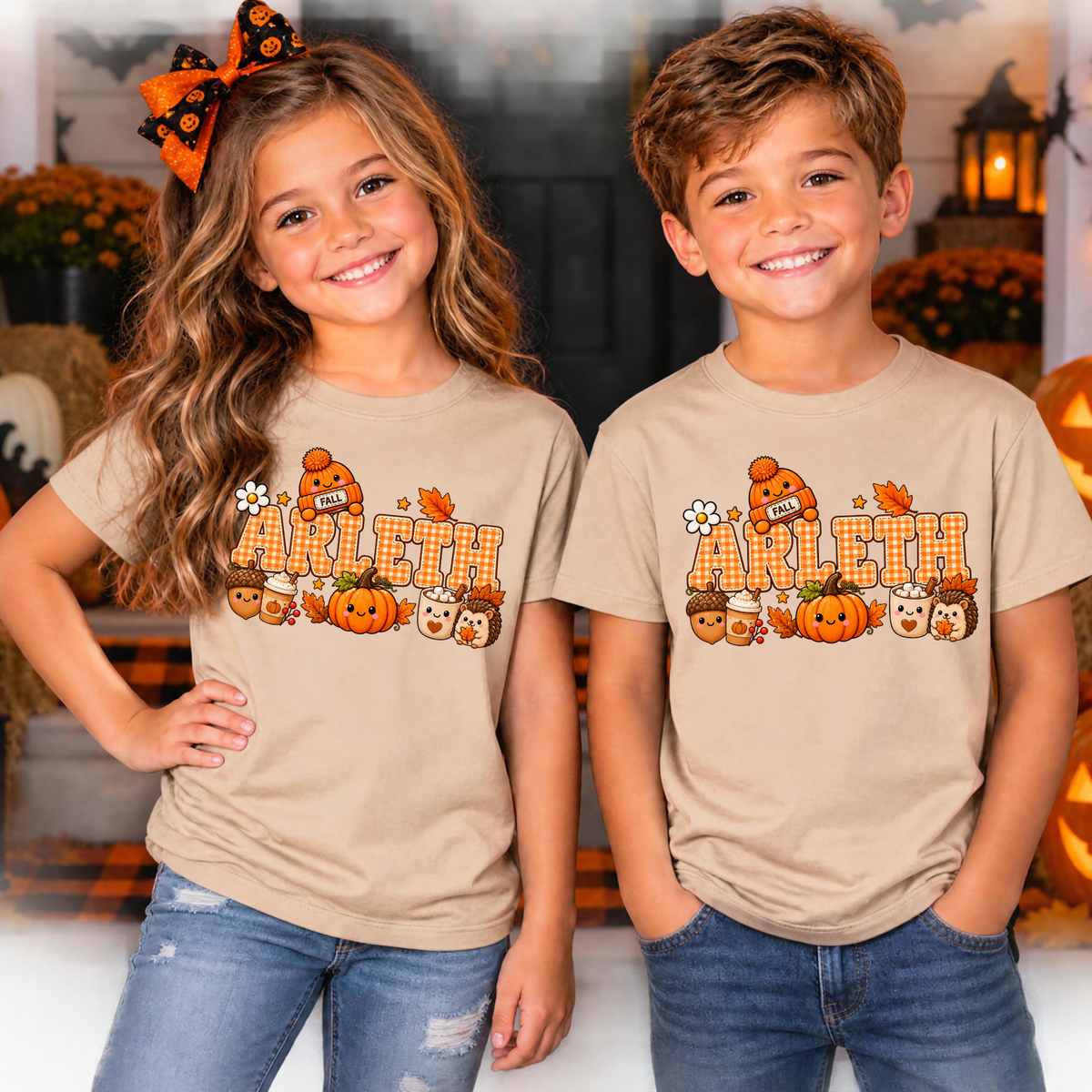 Arleth 025 - Arleth Fall- Tee Shirt, Crew neck Sweatshirt, or Hooded Sweatshirt