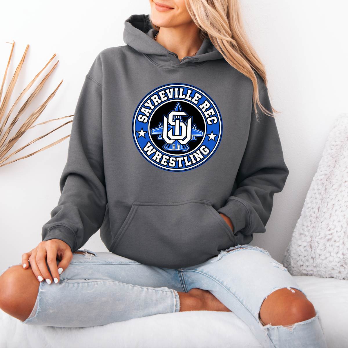 Rec Wrestling 003 - Hooded Sweatshirt