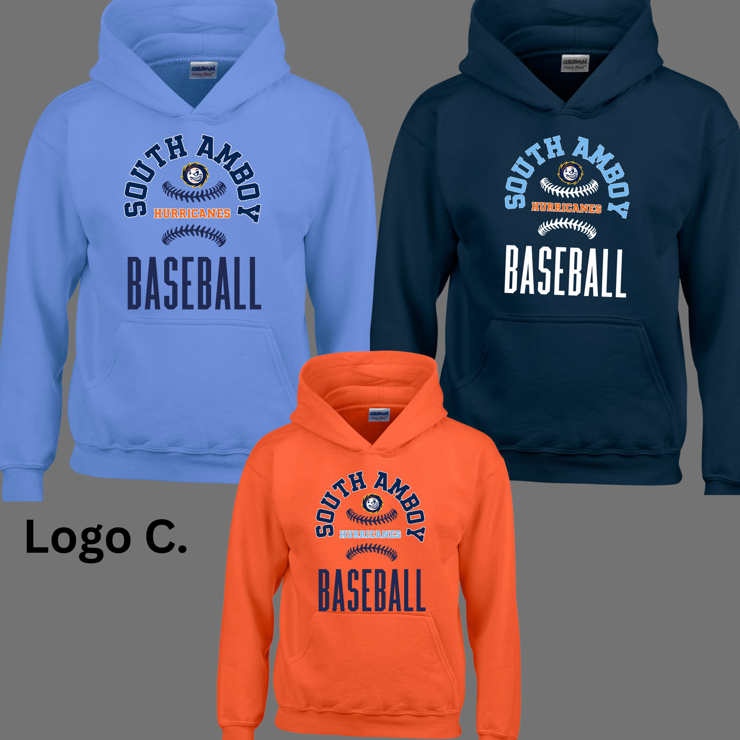 Hurricanes 011 - Gildan Soft Style Fleece - HOODED Sweatshirt