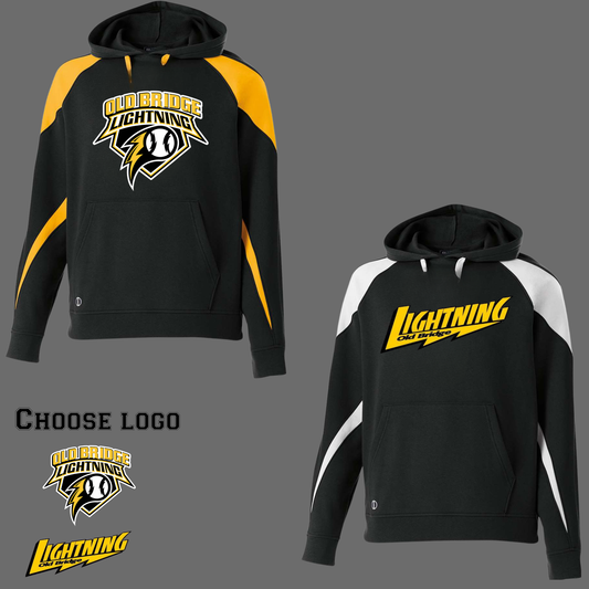 015 -OB - Holloway Performance Hooded Fleece Sweatshirt Color Block