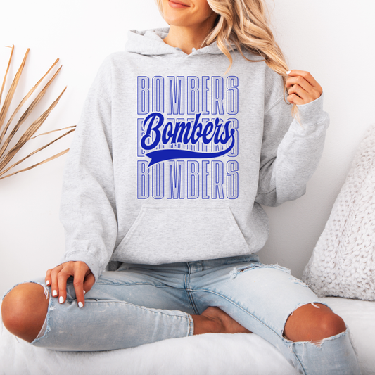 Flight Crew Dance Team - BOMBERS BOMBERS BOMBERS - Crewneck Sweatshirt or Hooded Sweatshirt or Tee Shirt